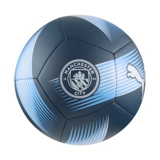 Piłka nożna Puma Manchester City Essentials granatowo-niebieska 84774 04