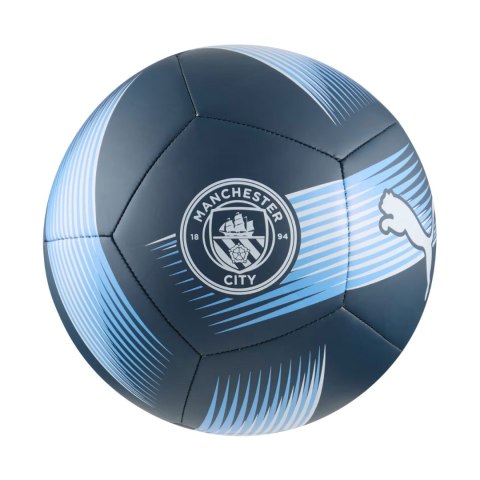 Piłka nożna Puma Manchester City Essentials granatowo-niebieska 84774 04 Piłka nożna Puma Manchester City Essentials granatowo-niebieska 84774 04
