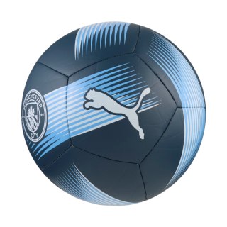 Piłka nożna Puma Manchester City Essentials granatowo-niebieska 84774 04