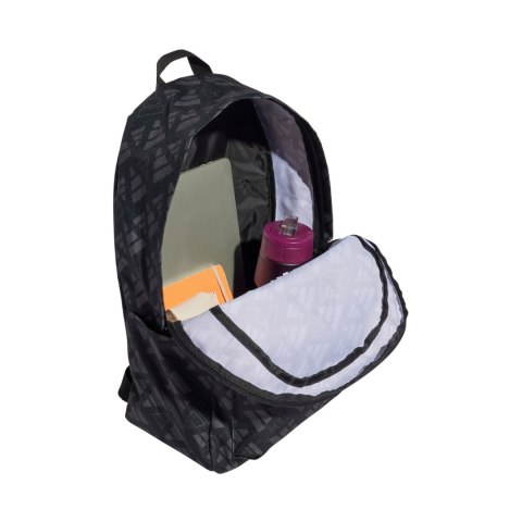 Plecak adidas Classic Monogram Graphic czarno-szary JX1257 Plecak adidas Classic Monogram Graphic czarno-szary JX1257