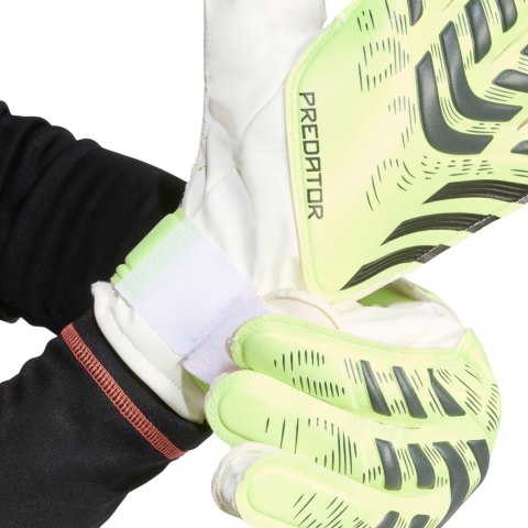 Rękawice bramkarskie adidas Predator Training limonkowe JN5356 Rękawice bramkarskie adidas Predator Training limonkowe JN5356