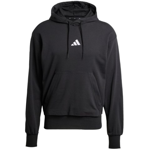 Bluza męska adidas Essentials Feelcozy French Terry czarna JE3849 Bluza męska adidas Essentials Feelcozy French Terry czarna JE3849