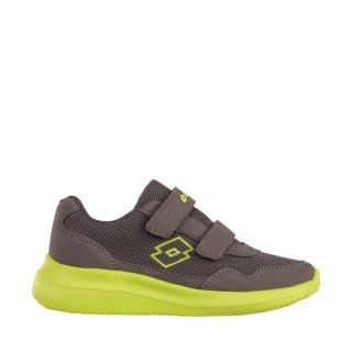 Buty dla dzieci Lotto Connect VL BC szaro-limonkowe 2600821K 1663