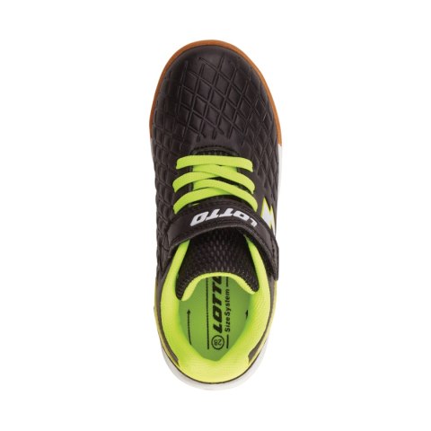 Buty dla dzieci Lotto Dasher czarno-żółte 2600920K 1124 Buty dla dzieci Lotto Dasher czarno-żółte 2600920K 1124