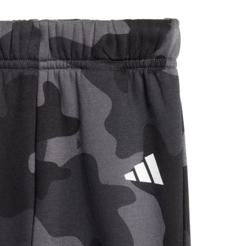 Dres dla dzieci adidas Infinity Camo FL Set czarno-biały JW2456 Dres dla dzieci adidas Infinity Camo FL Set czarno-biały JW2456