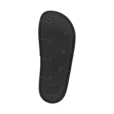 Klapki damskie 4F F010 głęboka czerń 4FRMM00FSLIF010 20S