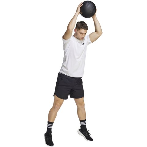 Koszulka męska adidas Train Essentials Stretch Training Tee biała IJ7020
