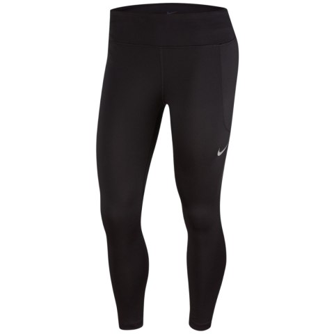 Legginsy damskie Nike Fast Crop 7/8 czarne BV0038 010 Legginsy damskie Nike Fast Crop 7/8 czarne BV0038 010