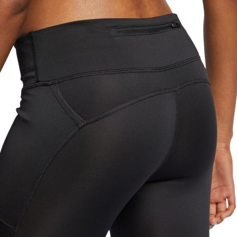 Legginsy damskie Nike Fast Crop 7/8 czarne BV0038 010 Legginsy damskie Nike Fast Crop 7/8 czarne BV0038 010