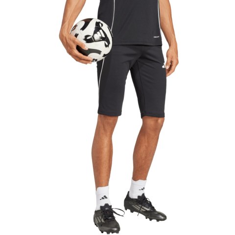 Spodenki męskie adidas Tiro 25 Competition 1/2 czarne IW0413 Spodenki męskie adidas Tiro 25 Competition 1/2 czarne IW0413