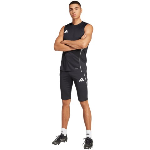 Spodenki męskie adidas Tiro 25 Competition 1/2 czarne IW0413 Spodenki męskie adidas Tiro 25 Competition 1/2 czarne IW0413