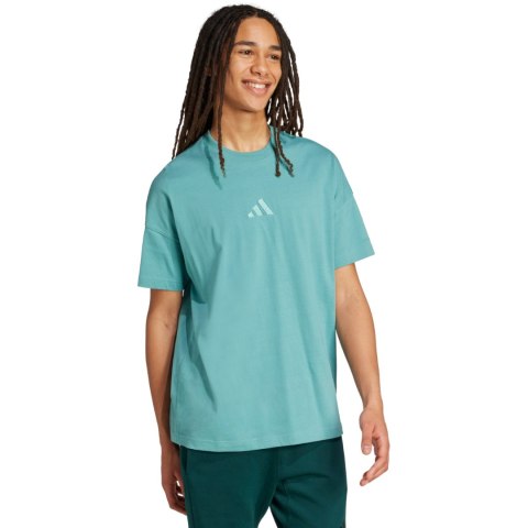 Koszulka męska adidas All Szn niebieska JX5085 Koszulka męska adidas All Szn niebieska JX5085