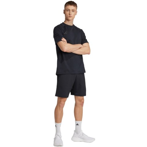 Koszulka męska adidas Tiro 25 Tee Travel czarna JY5948 Koszulka męska adidas Tiro 25 Tee Travel czarna JY5948
