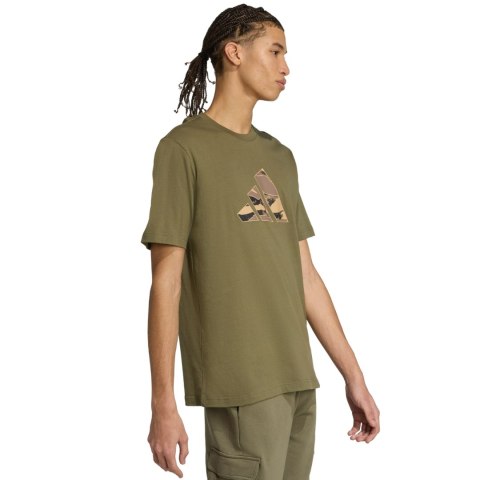 Koszulka męska adidas Camo Logo Graphic khaki KA7131 Koszulka męska adidas Camo Logo Graphic khaki KA7131