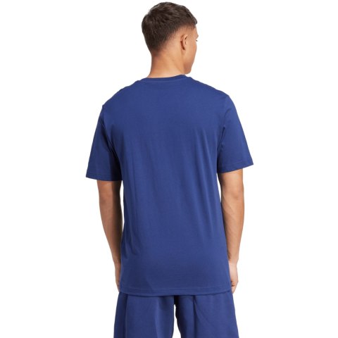 Koszulka męska adidas Collegiate Lineage Graphic ciemnoniebieska JM6417