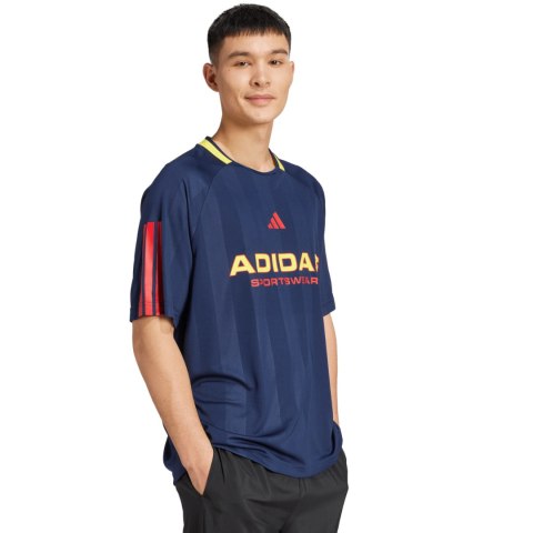 Koszulka męska adidas House of Tiro Jersey granatowa KB5571 Koszulka męska adidas House of Tiro Jersey granatowa KB5571
