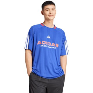 Koszulka męska adidas House of Tiro Jersey niebieska KB5568