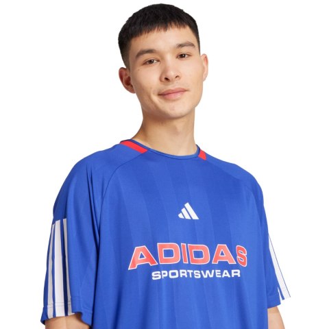 Koszulka męska adidas House of Tiro Jersey niebieska KB5568 Koszulka męska adidas House of Tiro Jersey niebieska KB5568