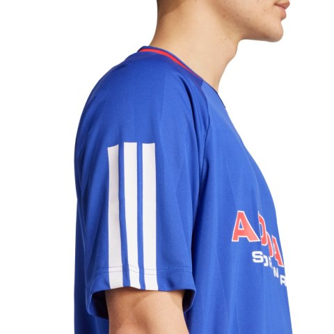 Koszulka męska adidas House of Tiro Jersey niebieska KB5568 Koszulka męska adidas House of Tiro Jersey niebieska KB5568