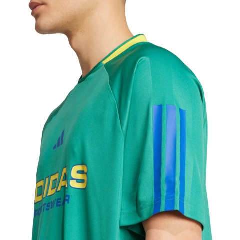 Koszulka męska adidas House of Tiro Jersey zielona KB5570