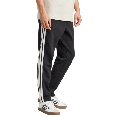 Spodnie męskie adidas Essentials 3-Stripes Fleece czarne JD1854
