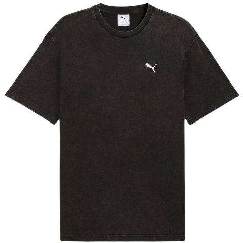 Koszulka męska Puma Ess Elevated Relaxed Wash Tee czarna 688048 01