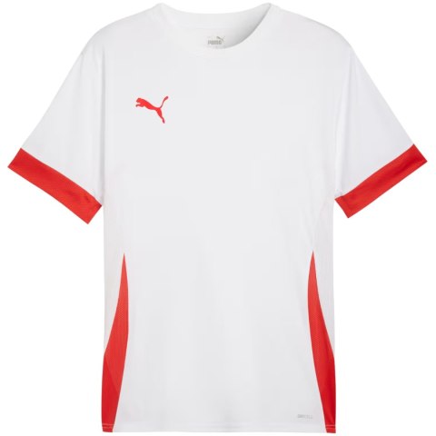 Koszulka męska Puma teamGoal Matchday Jersey biało-czerwona 705747 11