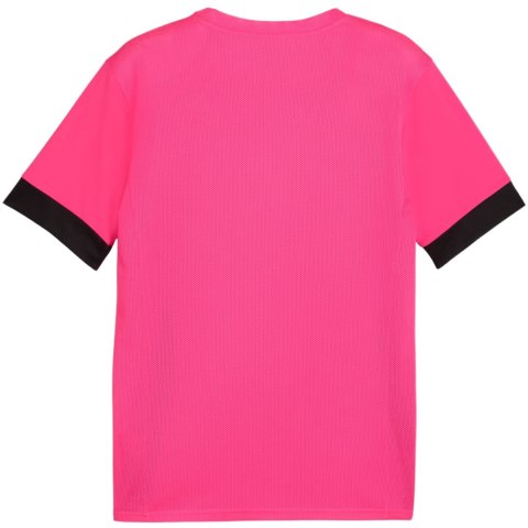 Koszulka męska Puma teamGoal Matchday Jersey różowo-czarna 705747 27