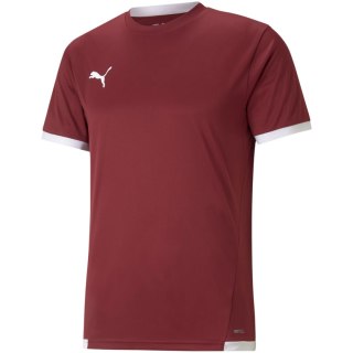 Koszulka męska Puma teamLIGA Jersey bordowa 704917 09