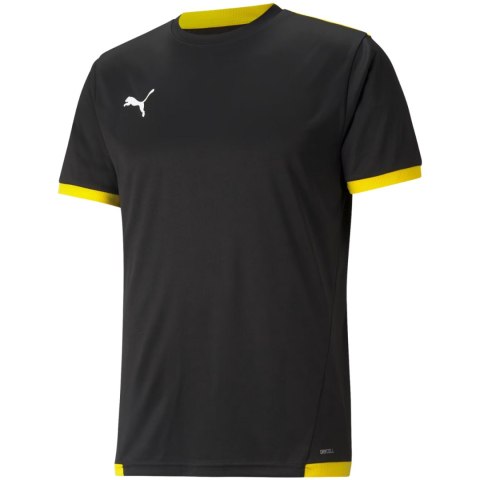 Koszulka męska Puma teamLIGA Jersey czarno-żółta 704917 26
