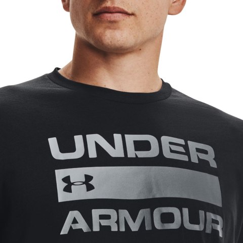 Koszulka męska Under Armour Team Issue Wordmark SS czarna 1329582 001