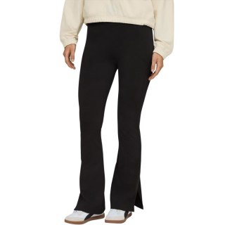 Legginsy damskie Puma Ess High-Waist Flared czarne 688156 01