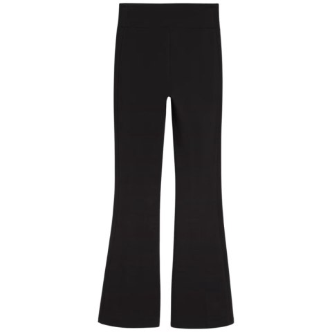 Legginsy damskie Puma Ess High-Waist Flared czarne 688156 01