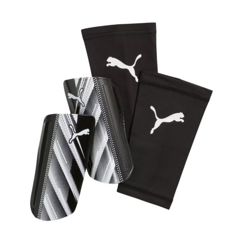 Ochraniacze piłkarskie Puma Attacanto Sleeve czarne 30995 01 Ochraniacze piłkarskie Puma Attacanto Sleeve czarne 30995 01