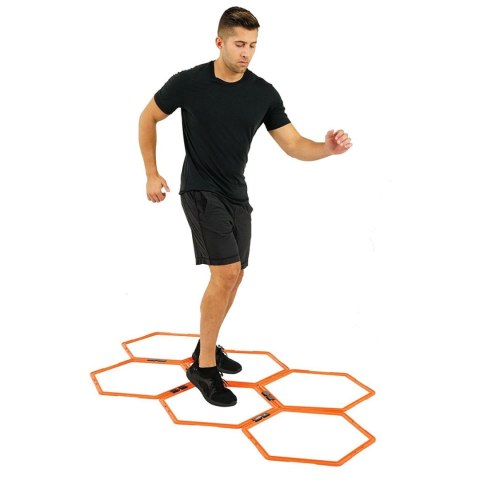 Pierścienie koordynacyjne łączone Hexa Yakima Sport w pokrowcu 6szt 100268
