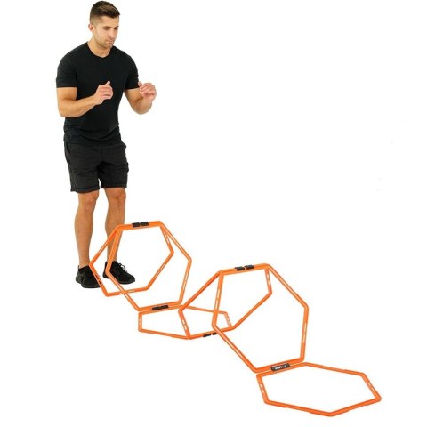 Pierścienie koordynacyjne łączone Hexa Yakima Sport w pokrowcu 6szt 100268