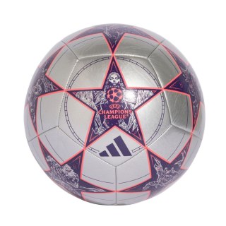 Piłka nożna adidas UCL Club 25/26 League Stage srebrna JP1539