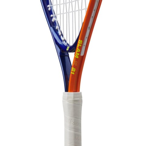 Rakieta do tenisa ziemnego Wilson Slam JR 21 Boys TNS RKT 3 1/2'' granatowo-pomarańczowa WR172010U