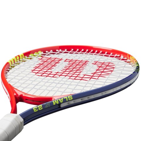 Rakieta do tenisa ziemnego Wilson Slam JR 23 Boys TNS RKT 3 5/8'' czerwono-granatowa WR171910U