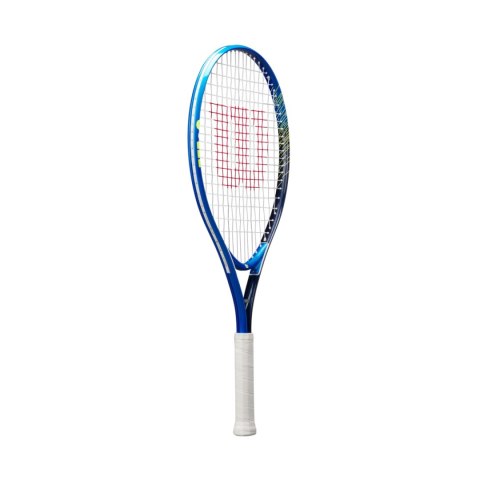 Rakieta do tenisa ziemnego Wilson Slam JR 25 Boys TNS RKT 3 7/8" niebiesko-czarna WR171810U Rakieta do tenisa ziemnego Wilson Slam JR 25 Boys TNS RKT 3 7/8" niebiesko-czarna WR171810U