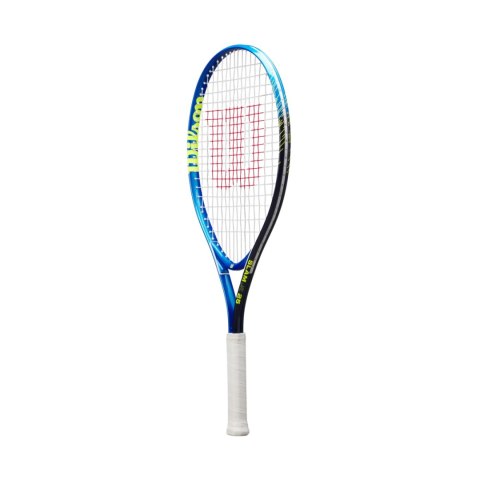 Rakieta do tenisa ziemnego Wilson Slam JR 25 Boys TNS RKT 3 7/8" niebiesko-czarna WR171810U Rakieta do tenisa ziemnego Wilson Slam JR 25 Boys TNS RKT 3 7/8" niebiesko-czarna WR171810U