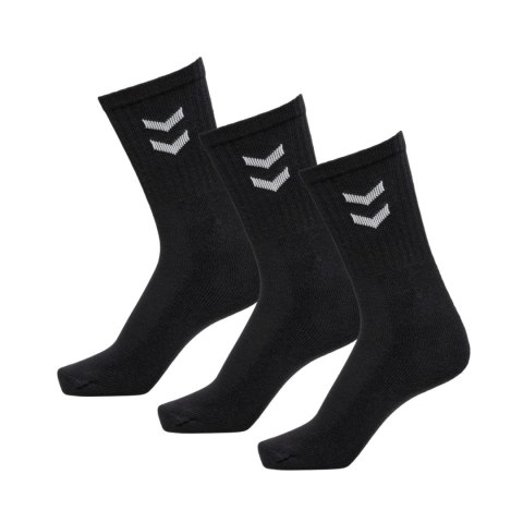 Skarpety Hummel Crew Socks Basic 3-pack czarne 022030-2001
