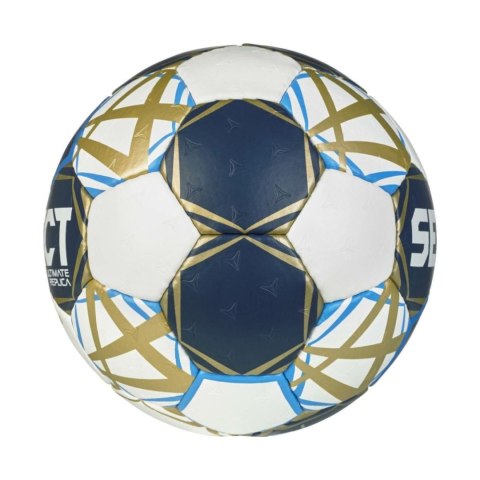 Piłka ręczna Select Ultimate Champions League Replica 0 v25 Official EHF biało-granatowo-złota 13519