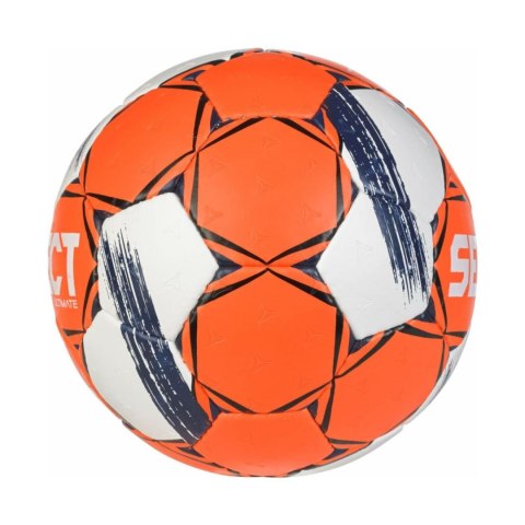 Piłka ręczna Select Ultimate European League 3 v24 EHF pomarańczowo-biała 13326 Piłka ręczna Select Ultimate European League 3 v24 EHF pomarańczowo-biała 13326