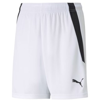 Spodenki dla dzieci Puma teamLIGA Shorts Jr białe 704931 04