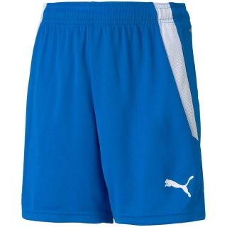 Spodenki dla dzieci Puma teamLIGA Shorts Junior niebieskie 704931 02