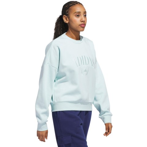 Bluza damska adidas Cozy Sweatshirt miętowa JM1792