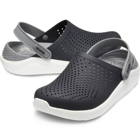 Chodaki Crocs Literide Clog czarno-szare 204592 05M