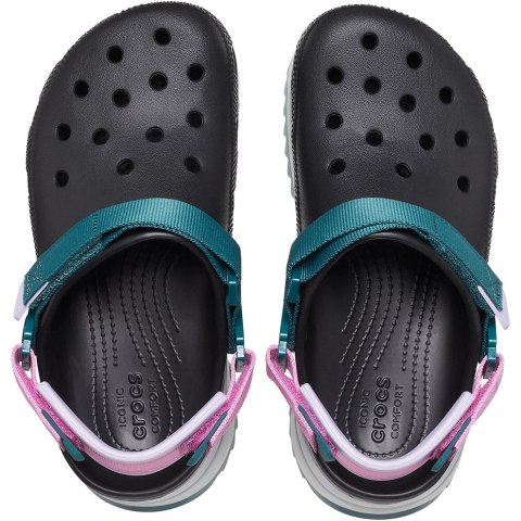 Chodaki damskie Crocs Hiker Clog czarne 206772 988