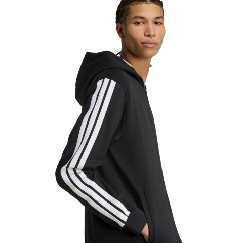 Dres męski adidas Colorblock Hooded Tracksuit czarny JL8599